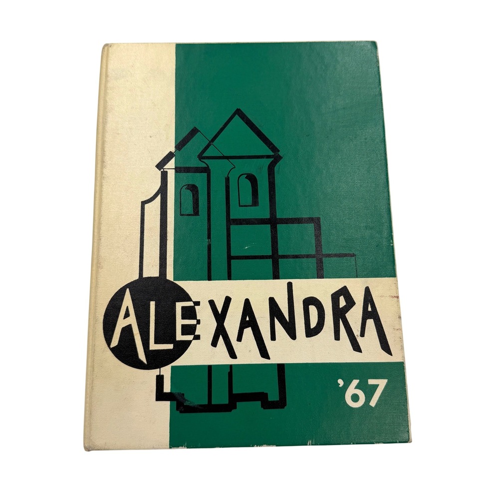 Lon Morris Alexandra Yearbook 1967 College Green White 1967 Junk Journal Crafts